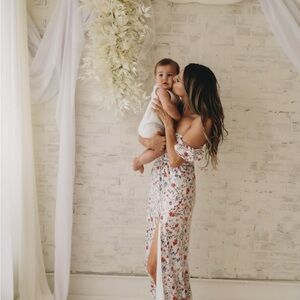 Majorelle sparkle spring dress